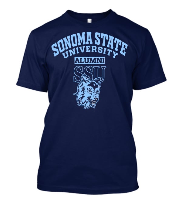 Sonoma State University Alumni SSU Wolf T-Shirt