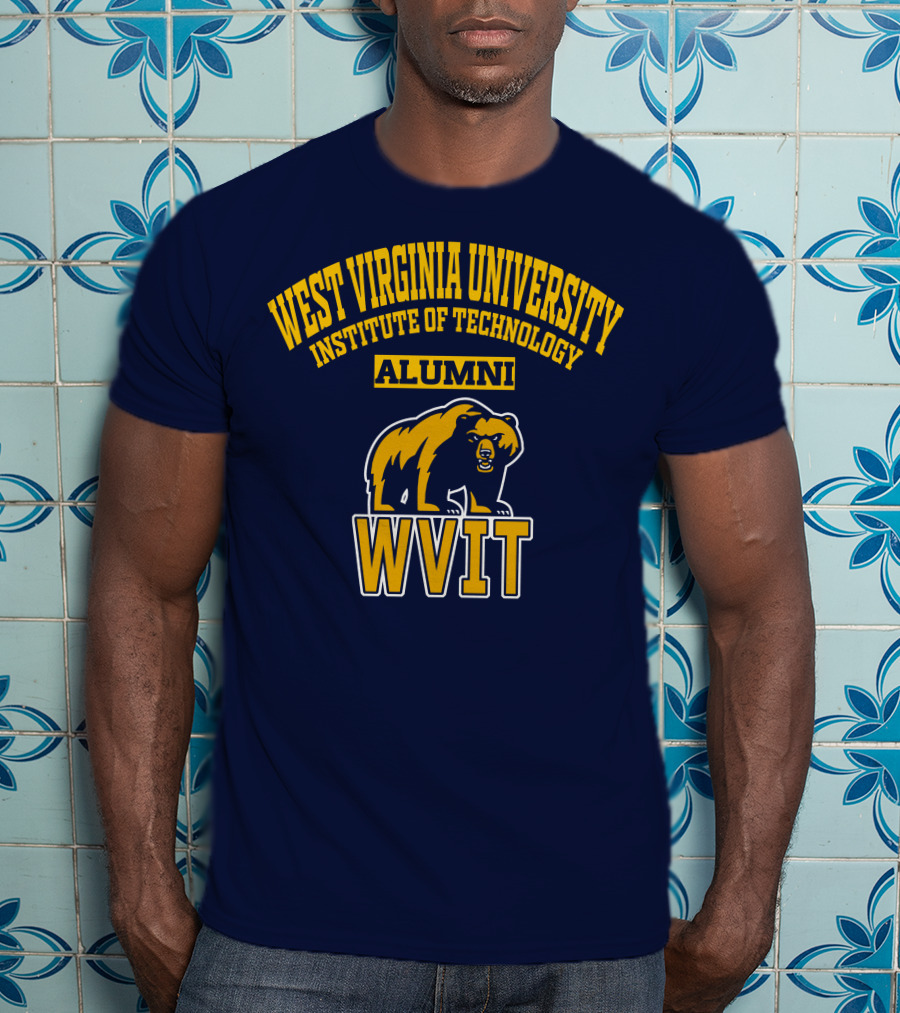 West Virginia University Institute Of Technology Alumni WVIT Bear T-Shirt