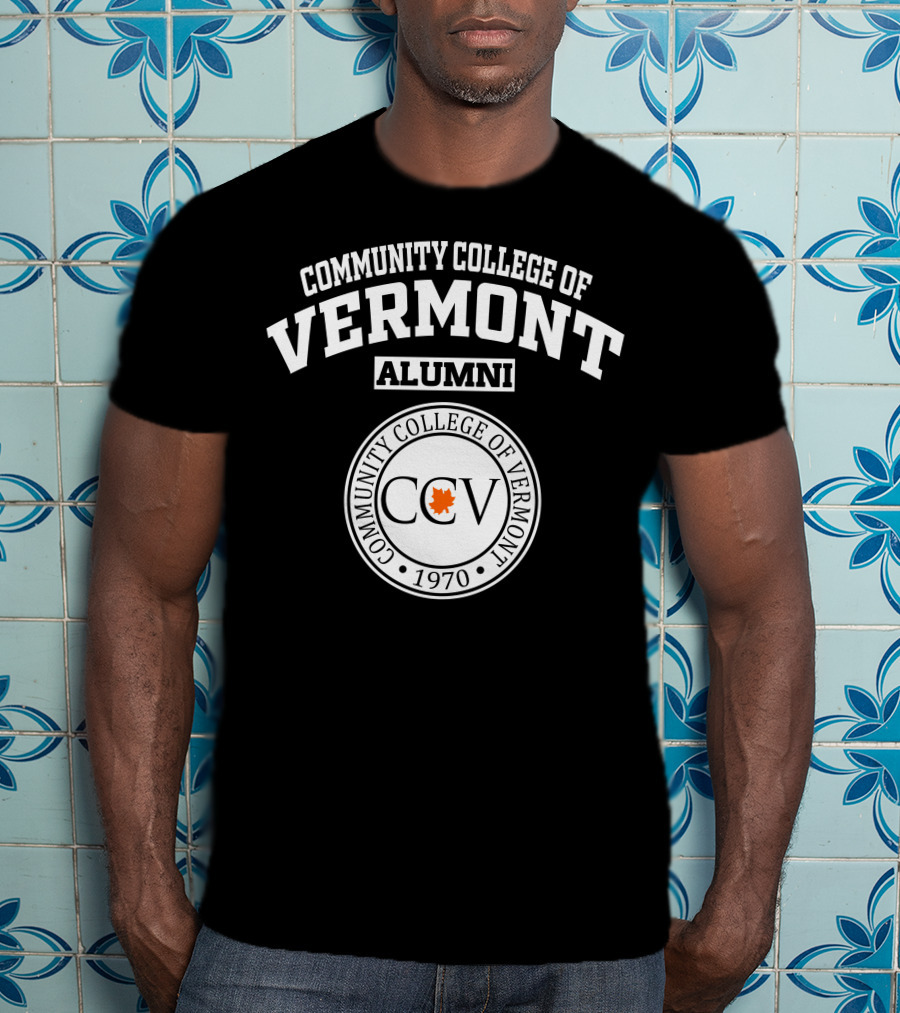 Community College Of Vermont Alumni 1970 Seal CCV T-Shirt