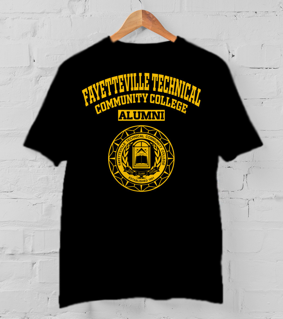 Fayetteville Technical Community College Alumni Established 1961 Seal T-Shirt