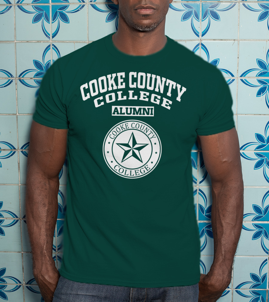 Cooke County College Alumni Star Emblem T-Shirt