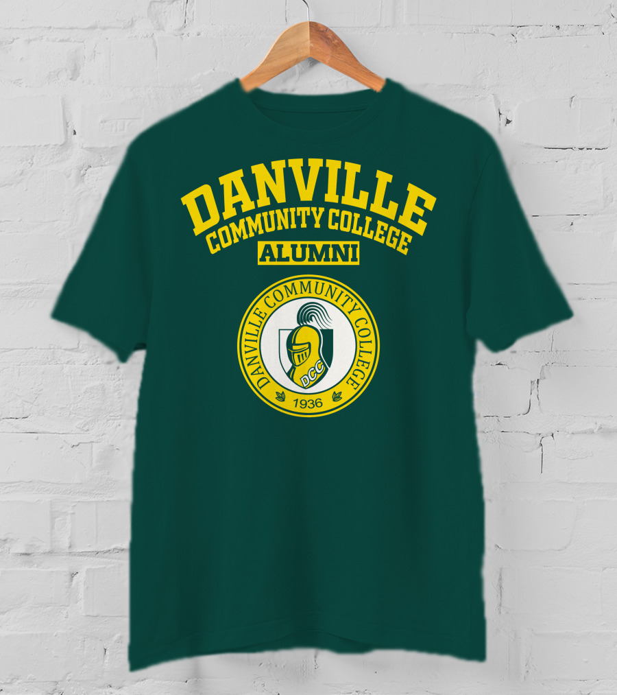 Danville Community College Alumni 1936 DCC Knight T-Shirt