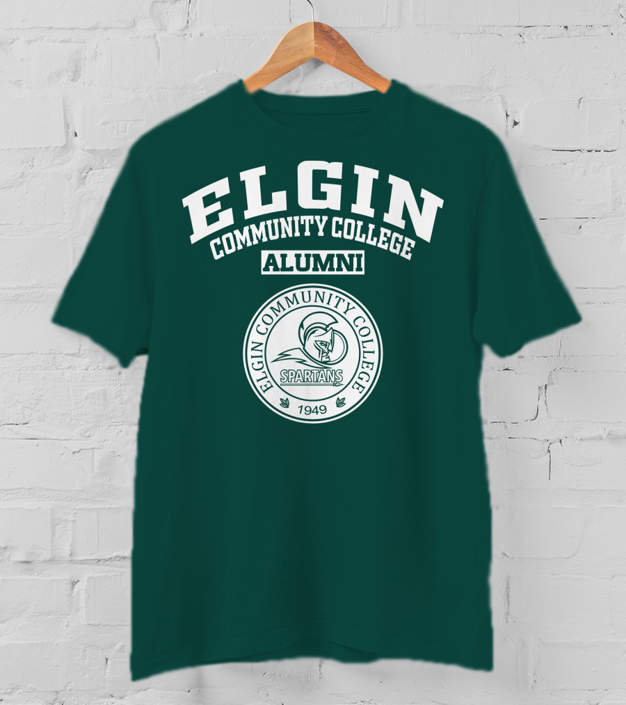 Elgin Community College Spartans Alumni 1949 T-Shirt
