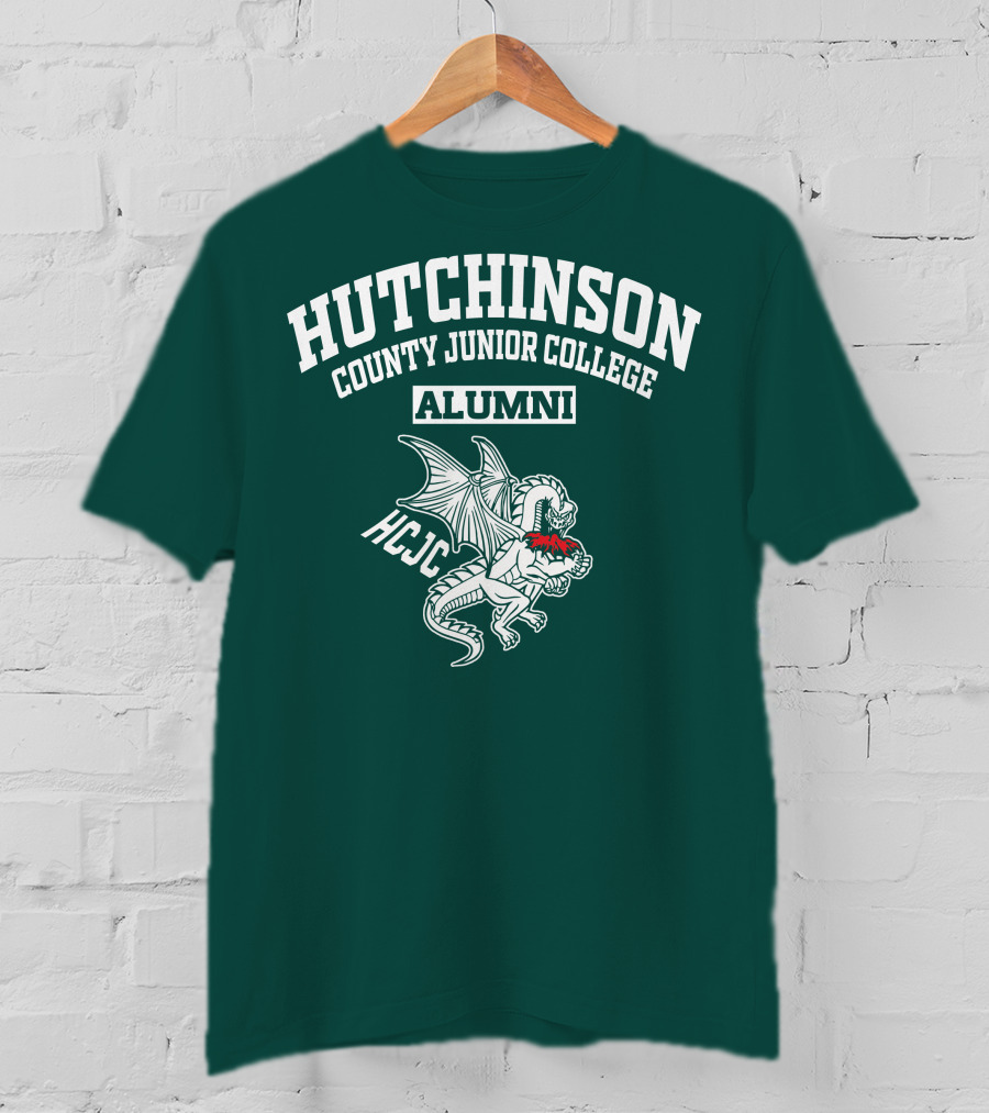 Hutchinson County Junior College Alumni HCJC Dragon T-Shirt