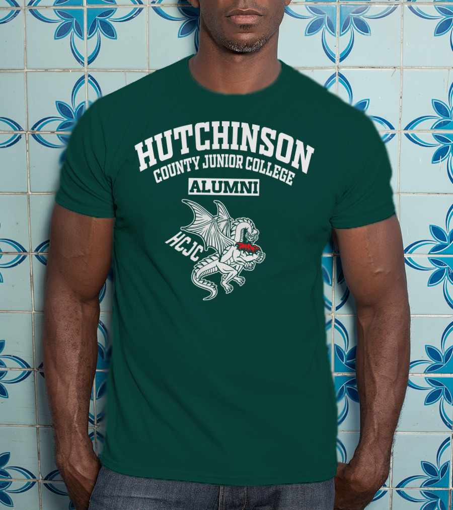 Hutchinson County Junior College Alumni HCJC Dragon T-Shirt