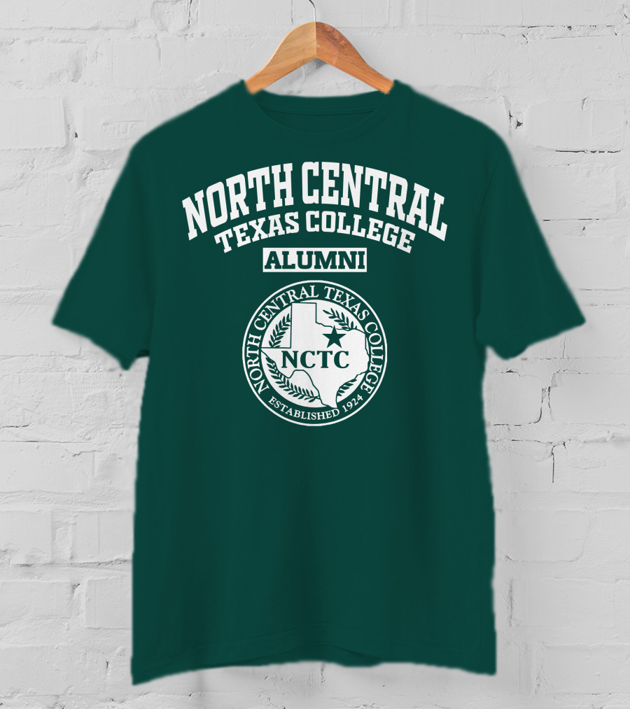 North Central Texas College Alumni NCTC Established 1924 T-Shirt