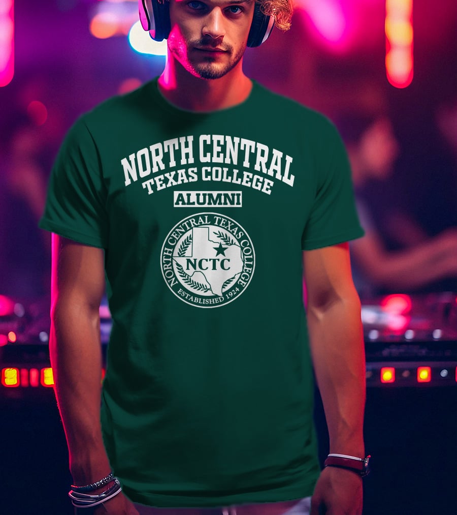 North Central Texas College Alumni NCTC Established 1924 T-Shirt