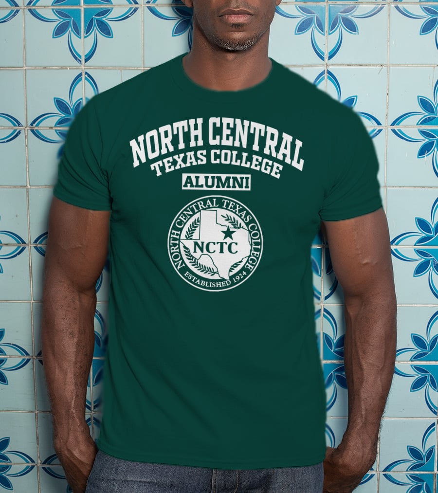 North Central Texas College Alumni NCTC Established 1924 T-Shirt