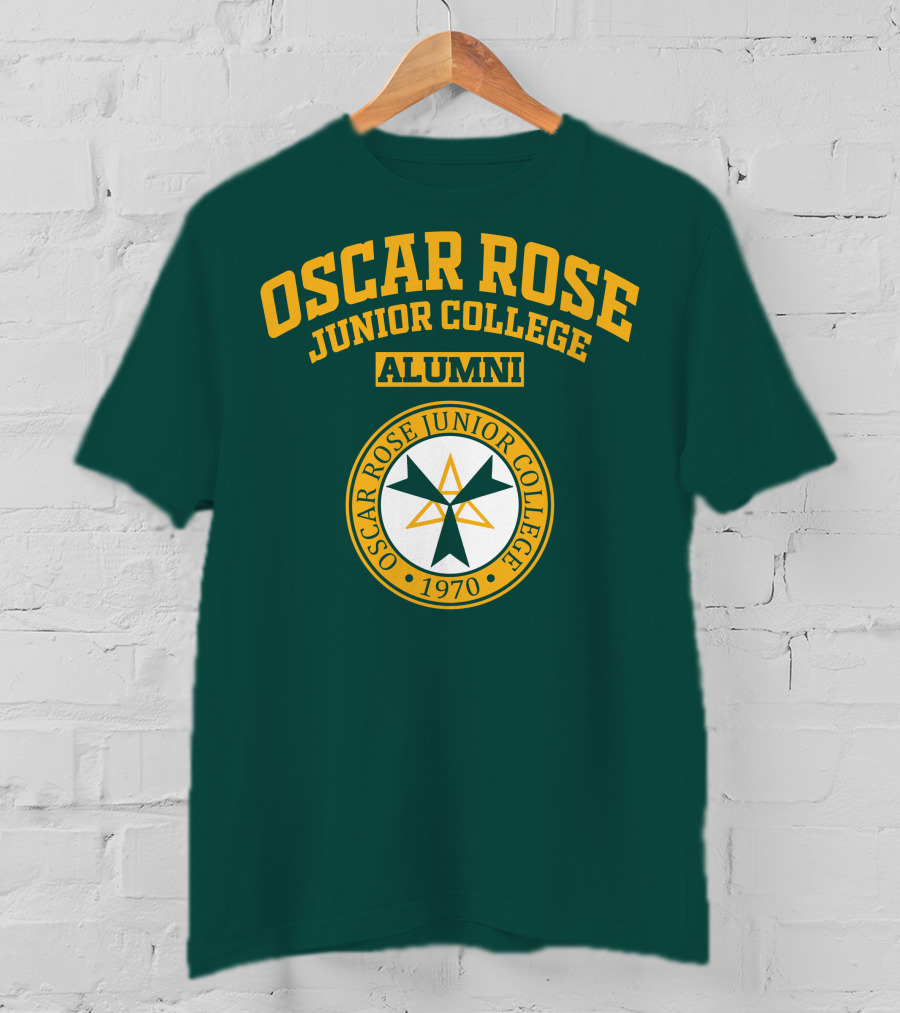 Oscar Rose Junior College Alumni 1970 Circle Emblem T-Shirt