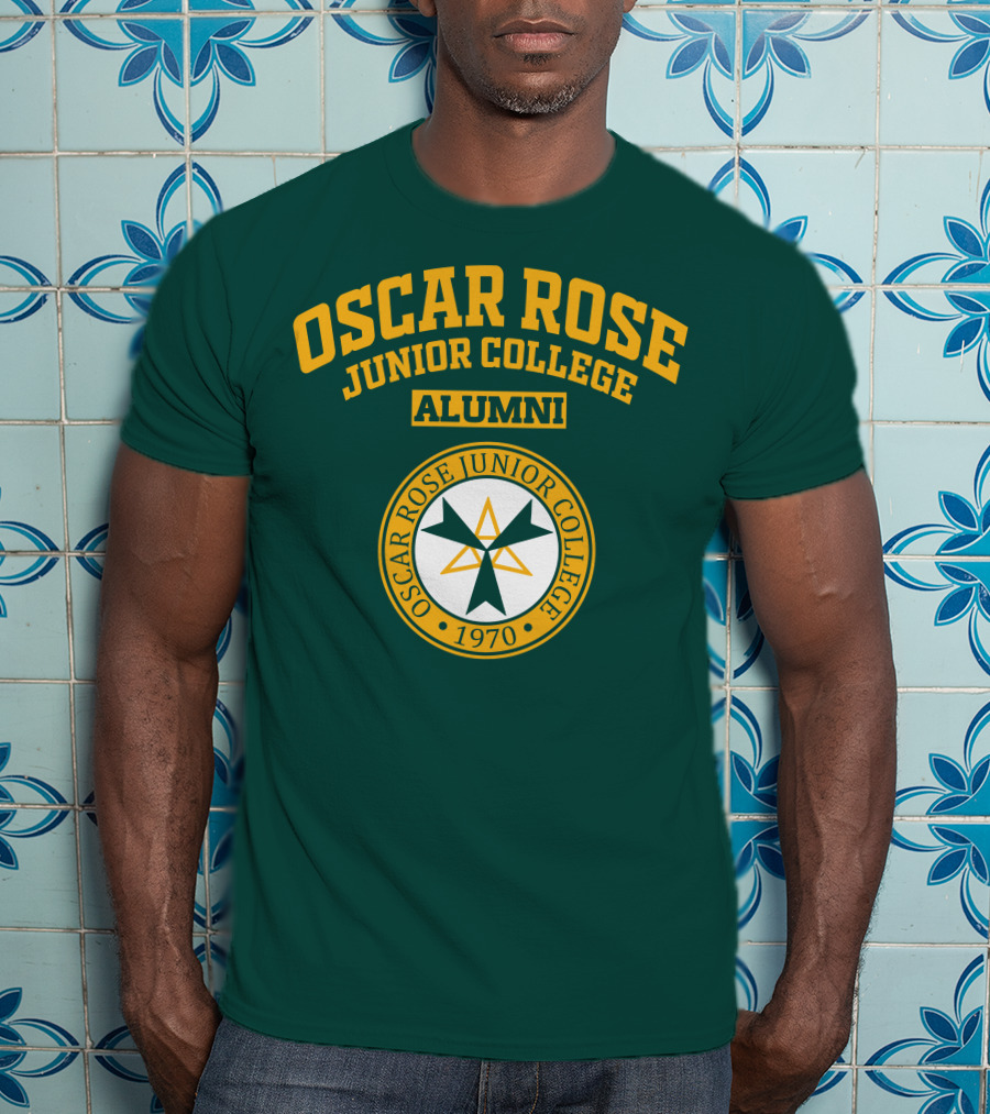 Oscar Rose Junior College Alumni 1970 Circle Emblem T-Shirt