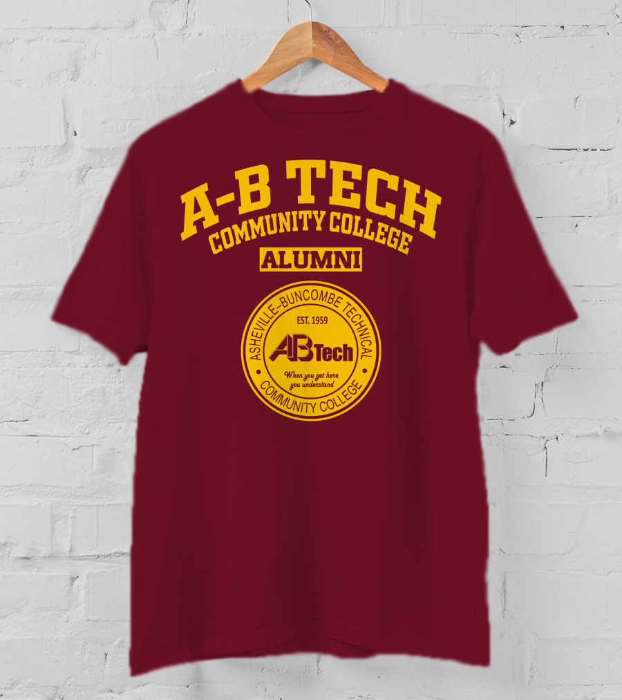 A-B Tech Community College Alumni Asheville-Buncombe Technical Est. 1959 T-Shirt