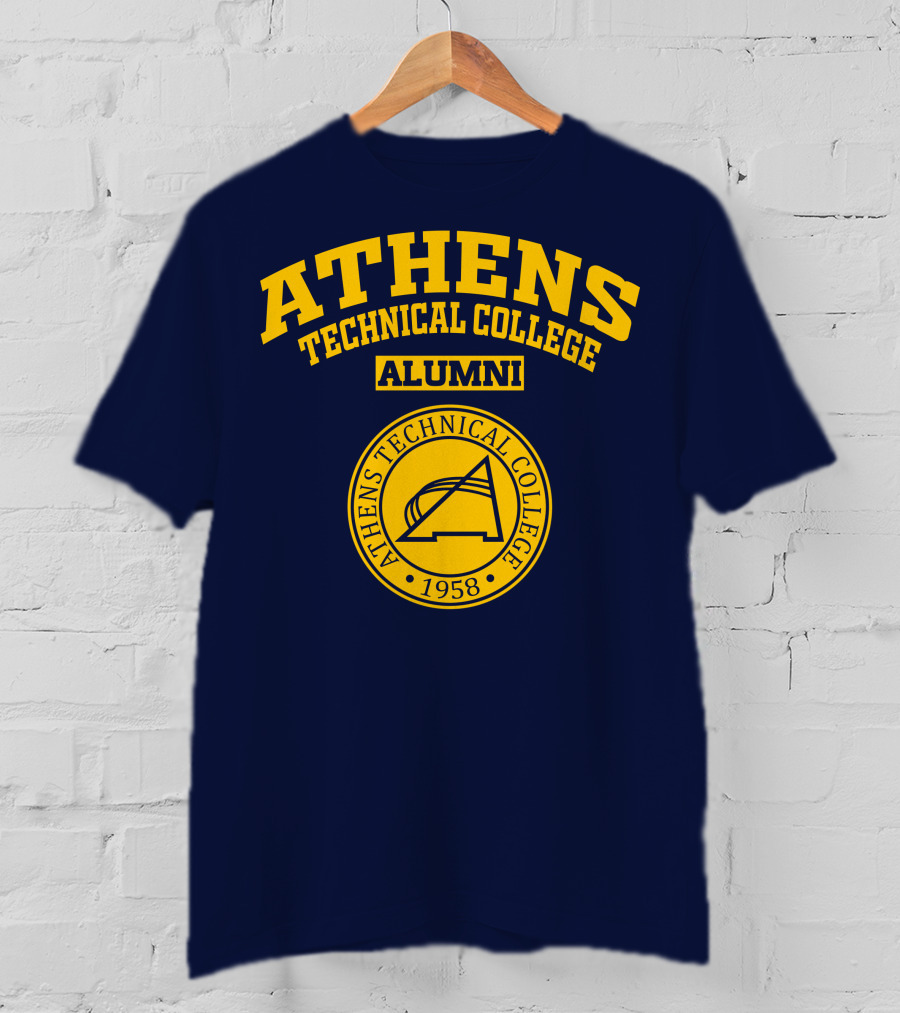 Athens Technical College Alumni 1958 Emblem T-Shirt