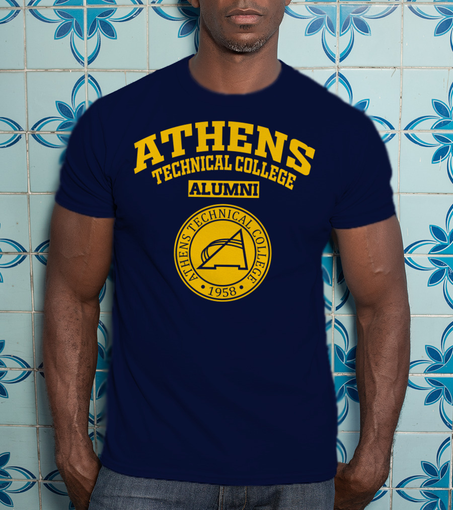 Athens Technical College Alumni 1958 Emblem T-Shirt