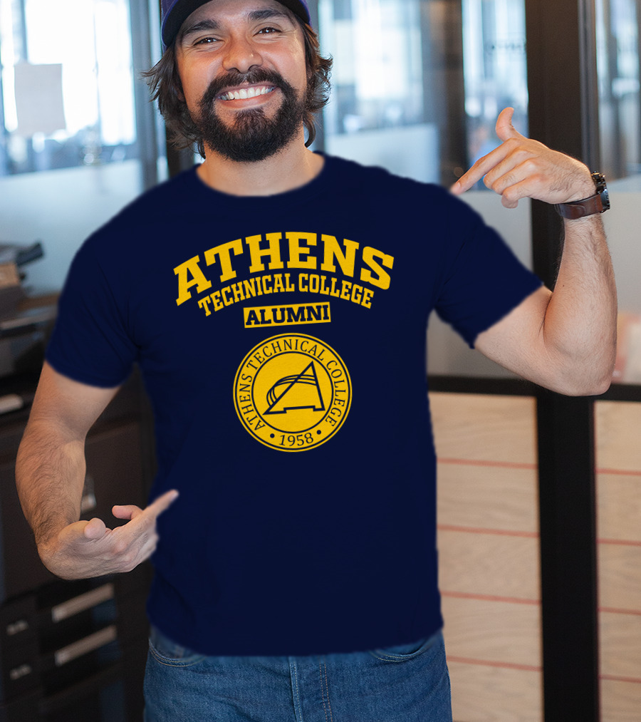 Athens Technical College Alumni 1958 Emblem T-Shirt