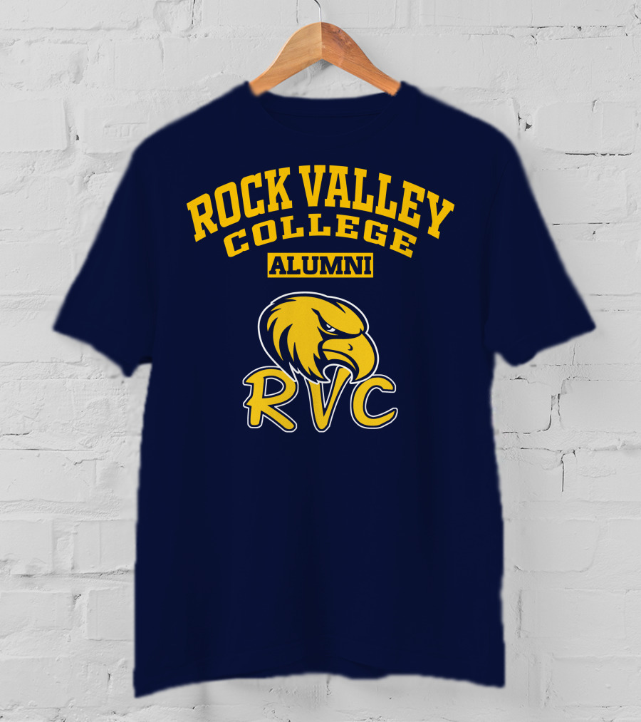 ROCK VALLEY COLLEGE ALUMNI RVC Eagle T-Shirt