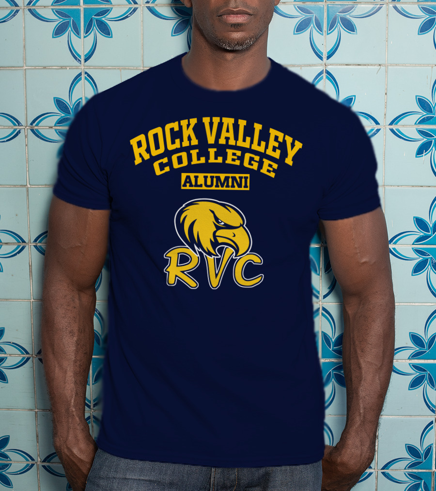 ROCK VALLEY COLLEGE ALUMNI RVC Eagle T-Shirt