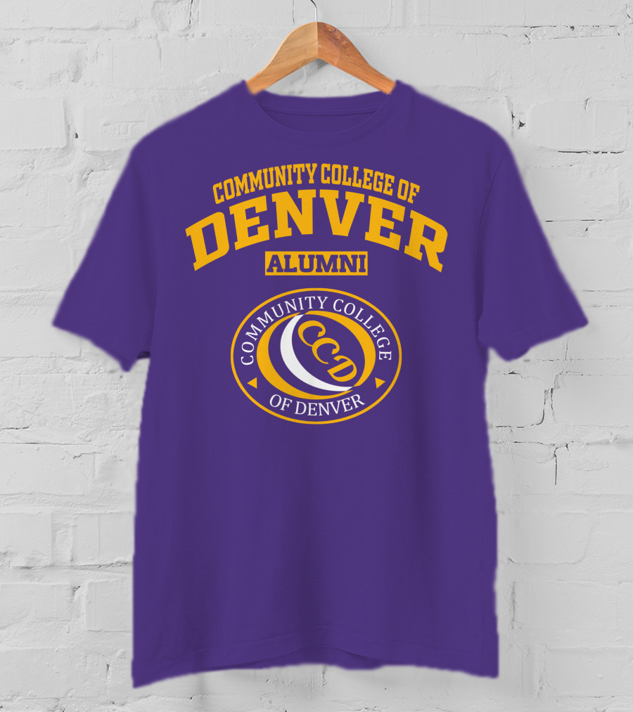 Community College Of Denver Alumni CCD T-Shirt