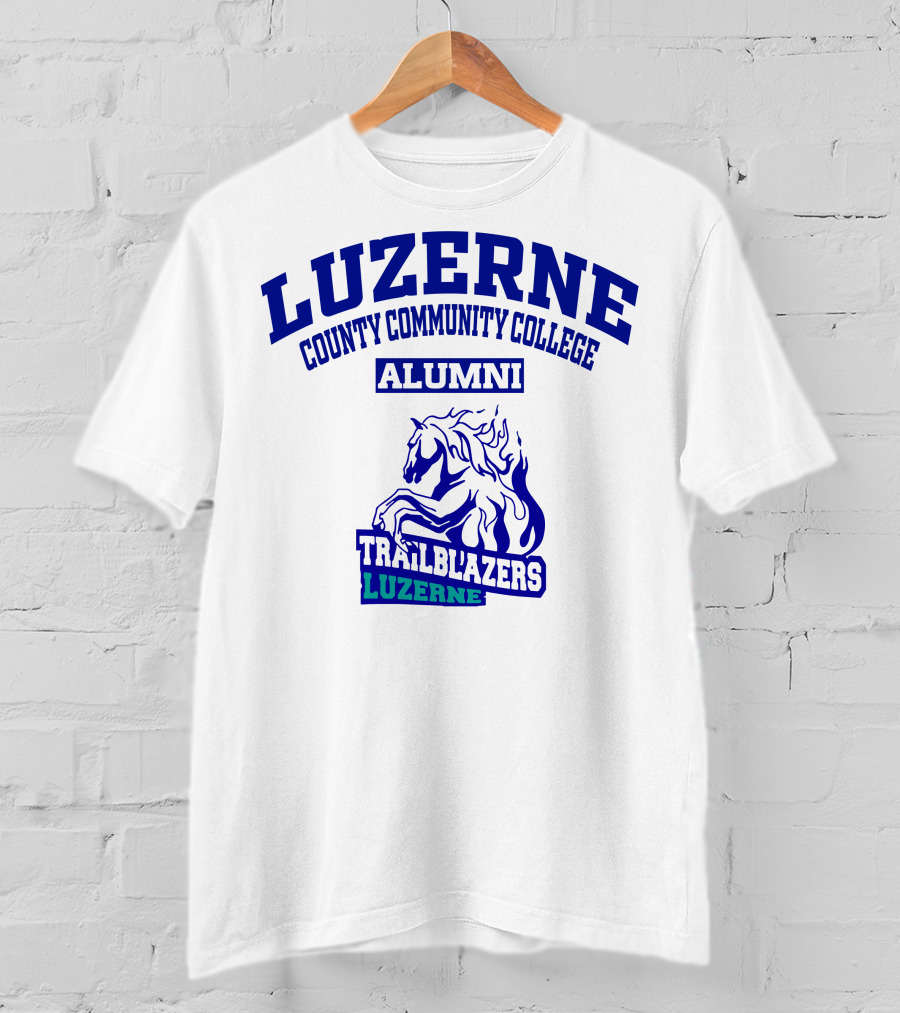 Luzerne County Community College Alumni TrailBlazers T-Shirt