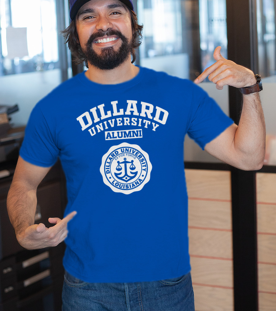 Dillard University Alumni Seal Ex Fide Fortis Louisiana T-Shirt
