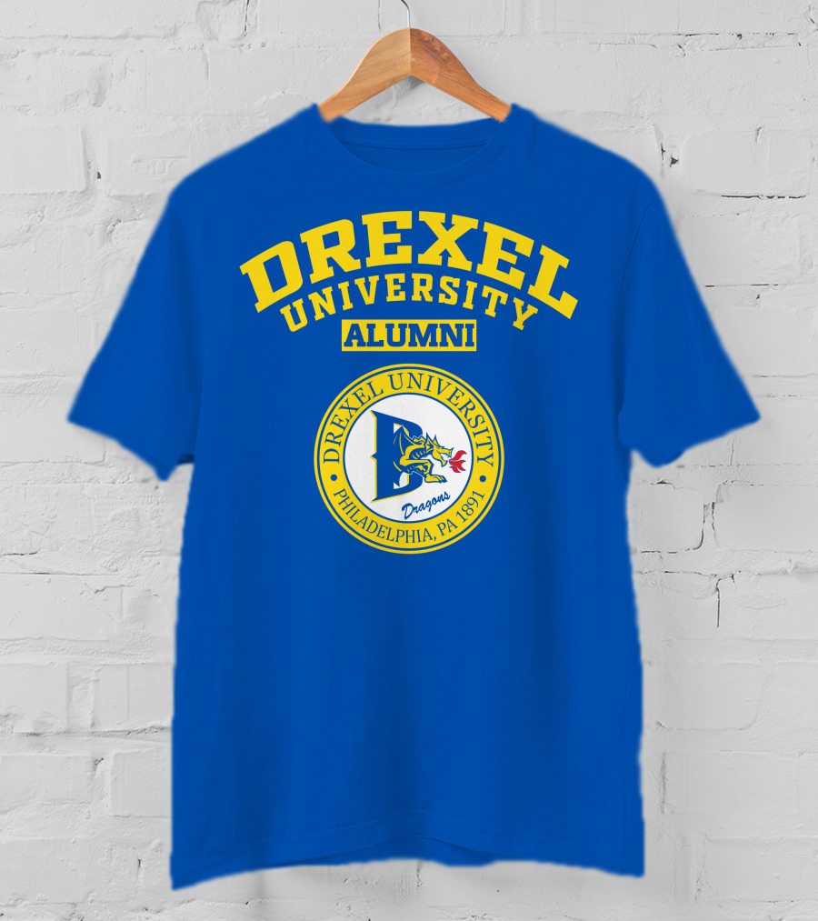 Drexel University Alumni Philadelphia PA 1891 Dragons T-Shirt
