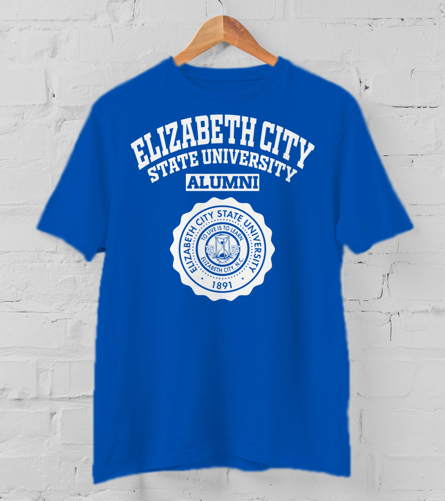 Elizabeth City State University Alumni Seal 1891 T-Shirt