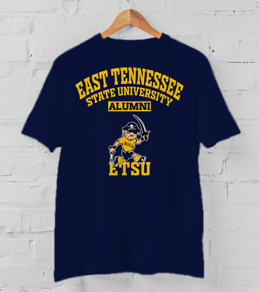 East Tennessee State University Alumni Bucs ETSU T-Shirt