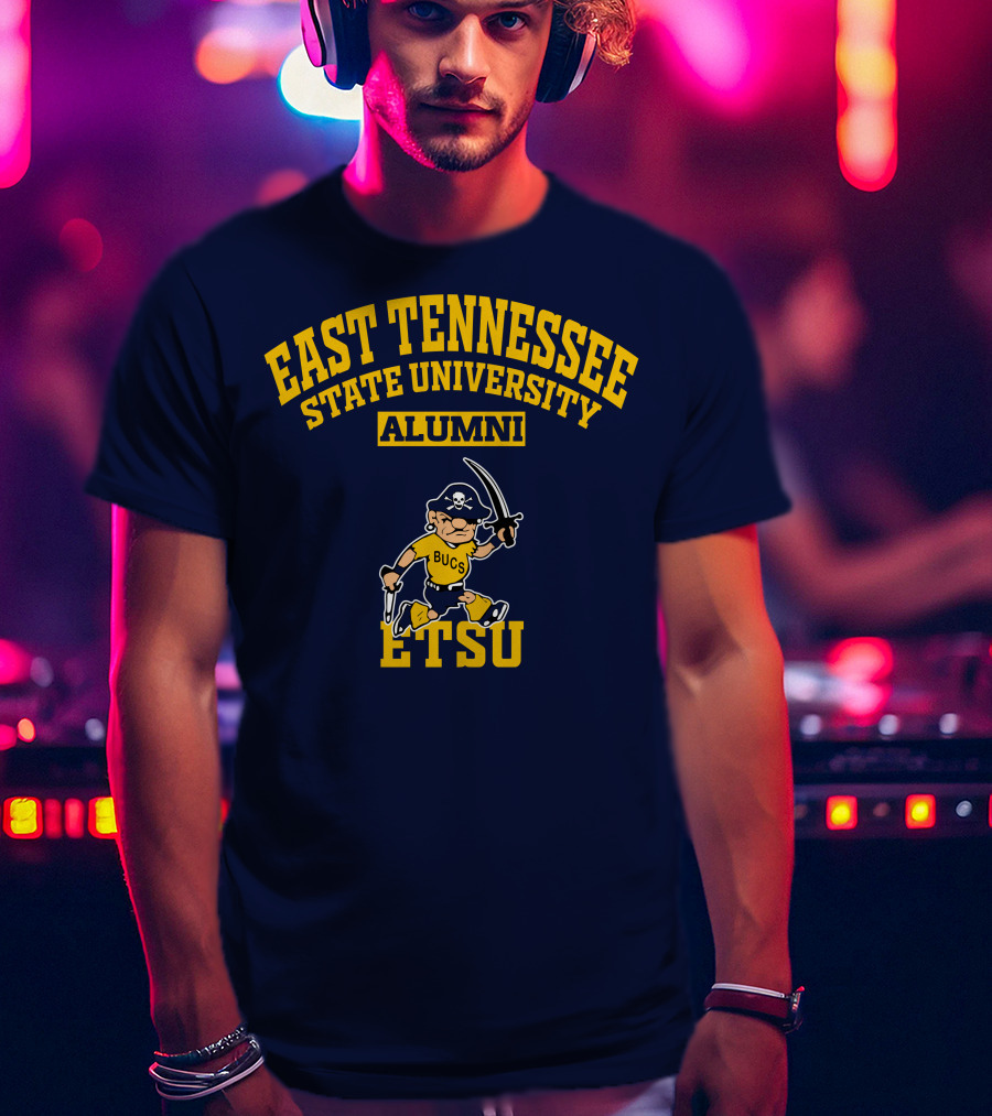 East Tennessee State University Alumni Bucs ETSU T-Shirt