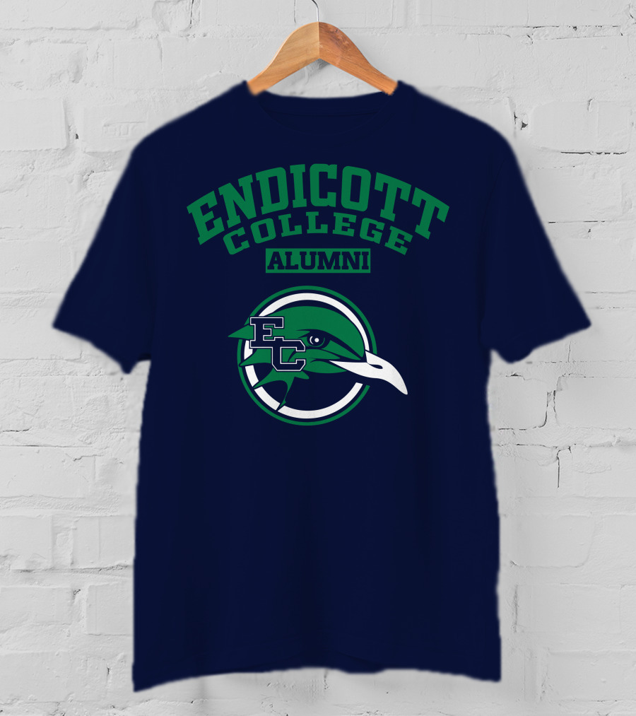 Endicott College Alumni Ec Logo Emblem T-Shirt