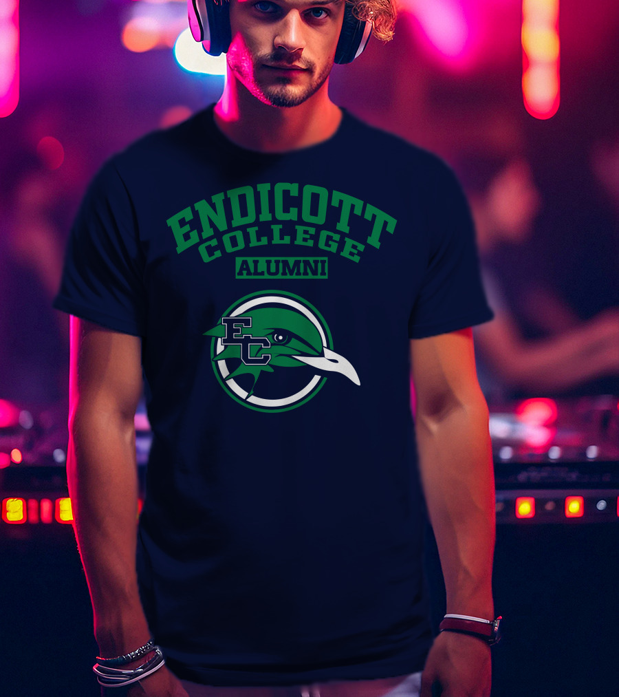 Endicott College Alumni Ec Logo Emblem T-Shirt