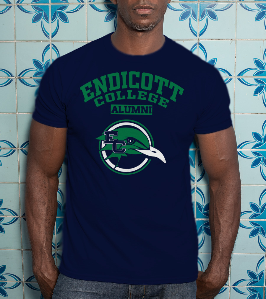 Endicott College Alumni Ec Logo Emblem T-Shirt