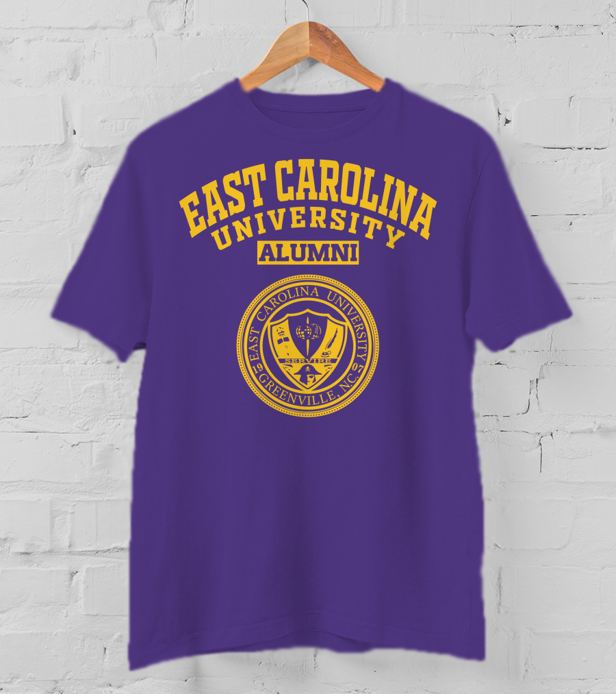 East Carolina University Alumni Seal Greenville NC T-Shirt