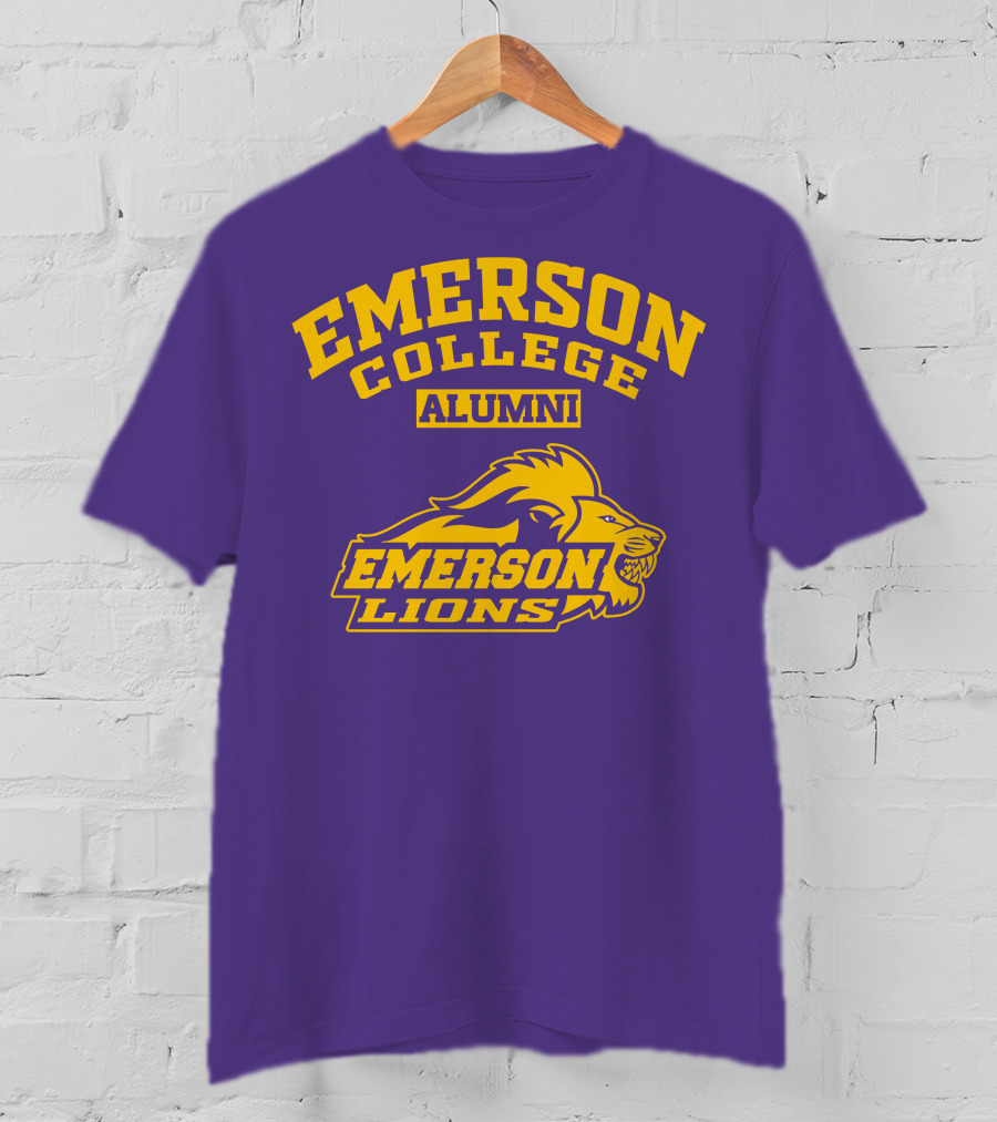 Emerson College Alumni Emerson Lions T-Shirt