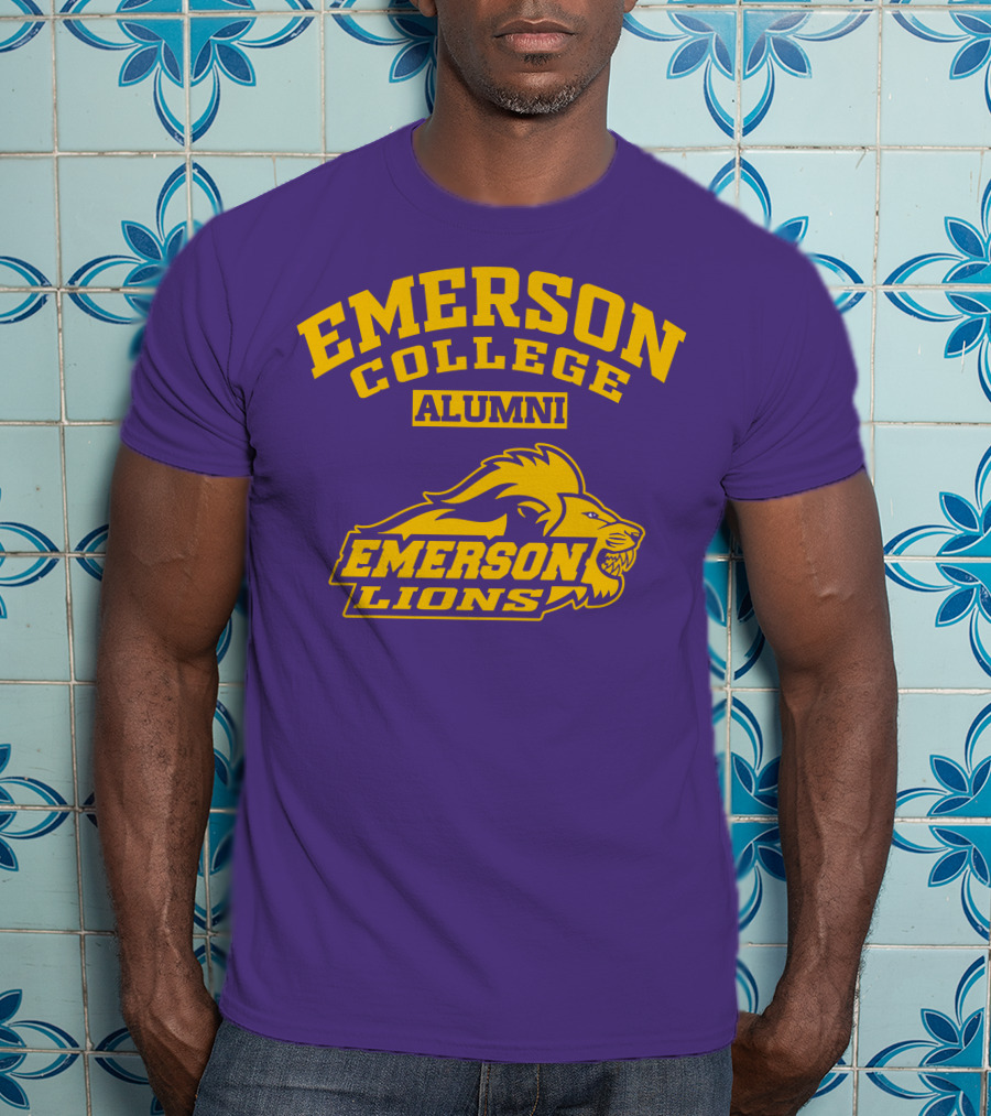 Emerson College Alumni Emerson Lions T-Shirt
