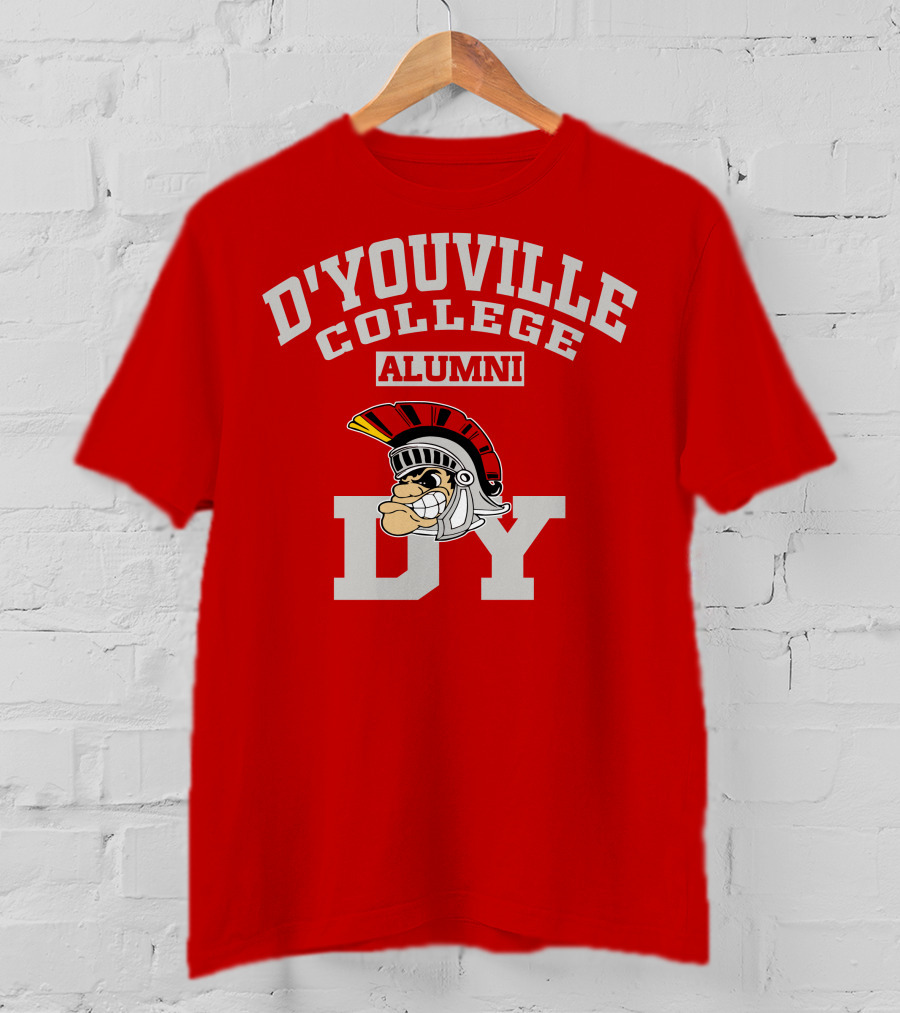 D Youville College Alumni DY Spartan T-Shirt