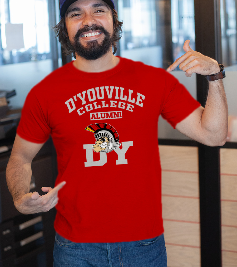 D Youville College Alumni DY Spartan T-Shirt