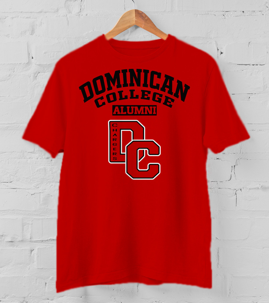 Dominican College Alumni DC Chargers T-Shirt