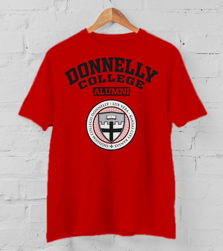 Donnelly College Alumni Lux Vera Seal Kansas City T-Shirt