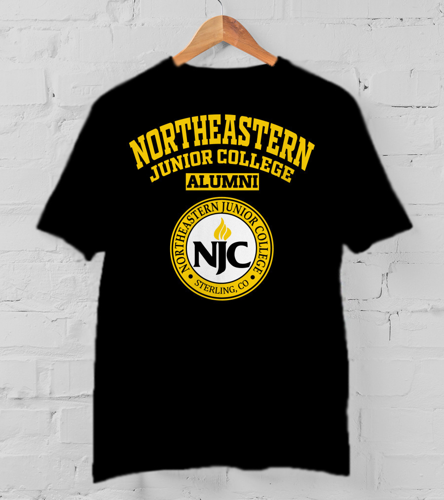 Northeastern Junior College Alumni NJC Sterling CO T-Shirt