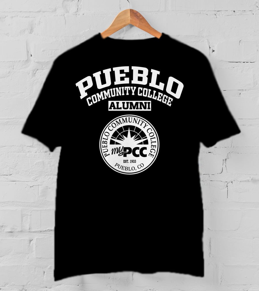 Pueblo Community College Alumni MyPCC Pueblo CO Est. 1933 T-Shirt