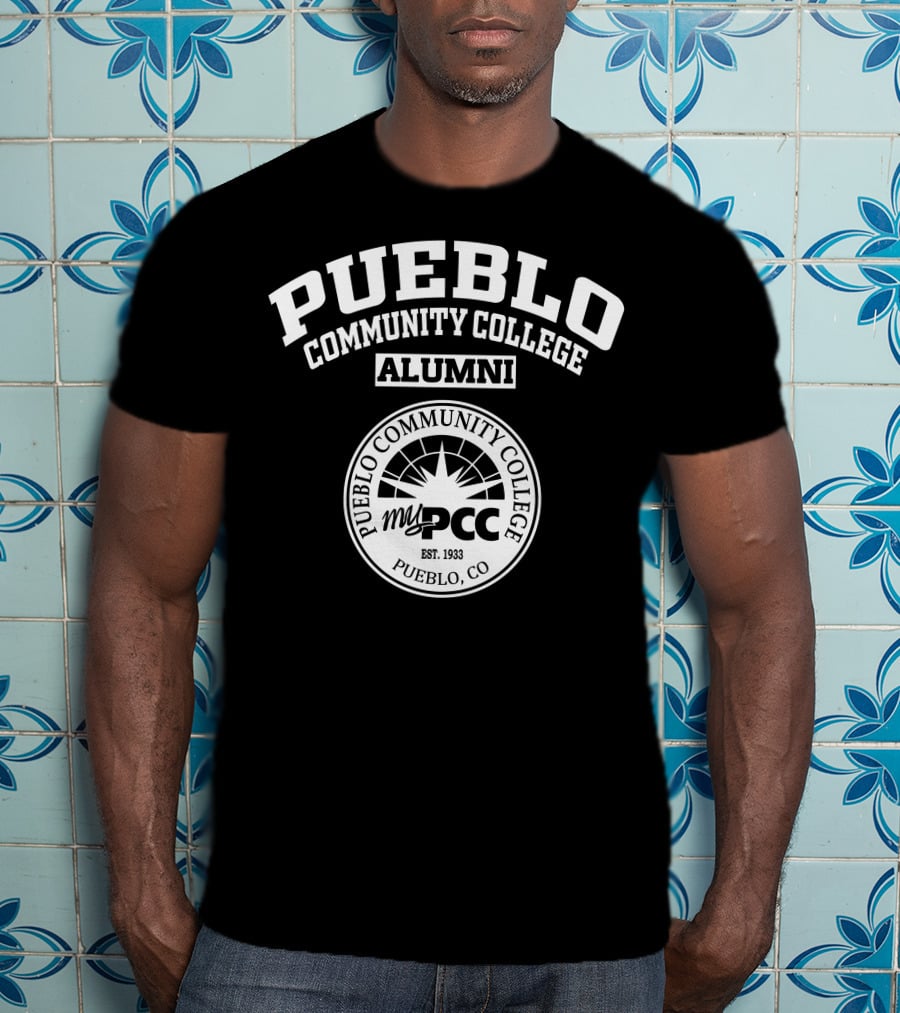Pueblo Community College Alumni MyPCC Pueblo CO Est. 1933 T-Shirt
