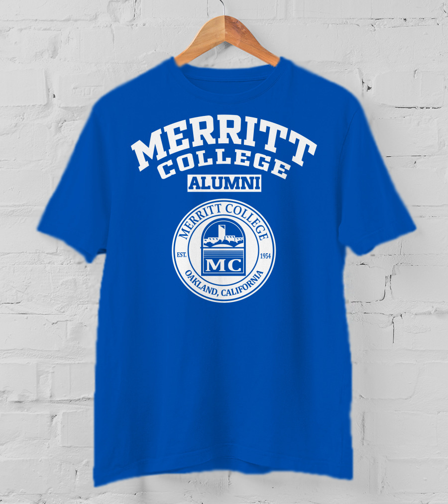 Merritt College Alumni Oakland California Established 1954 MC T-Shirt