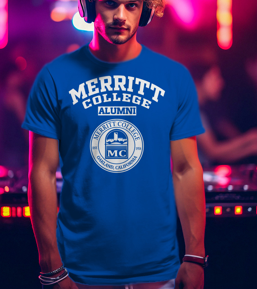 Merritt College Alumni Oakland California Established 1954 MC T-Shirt