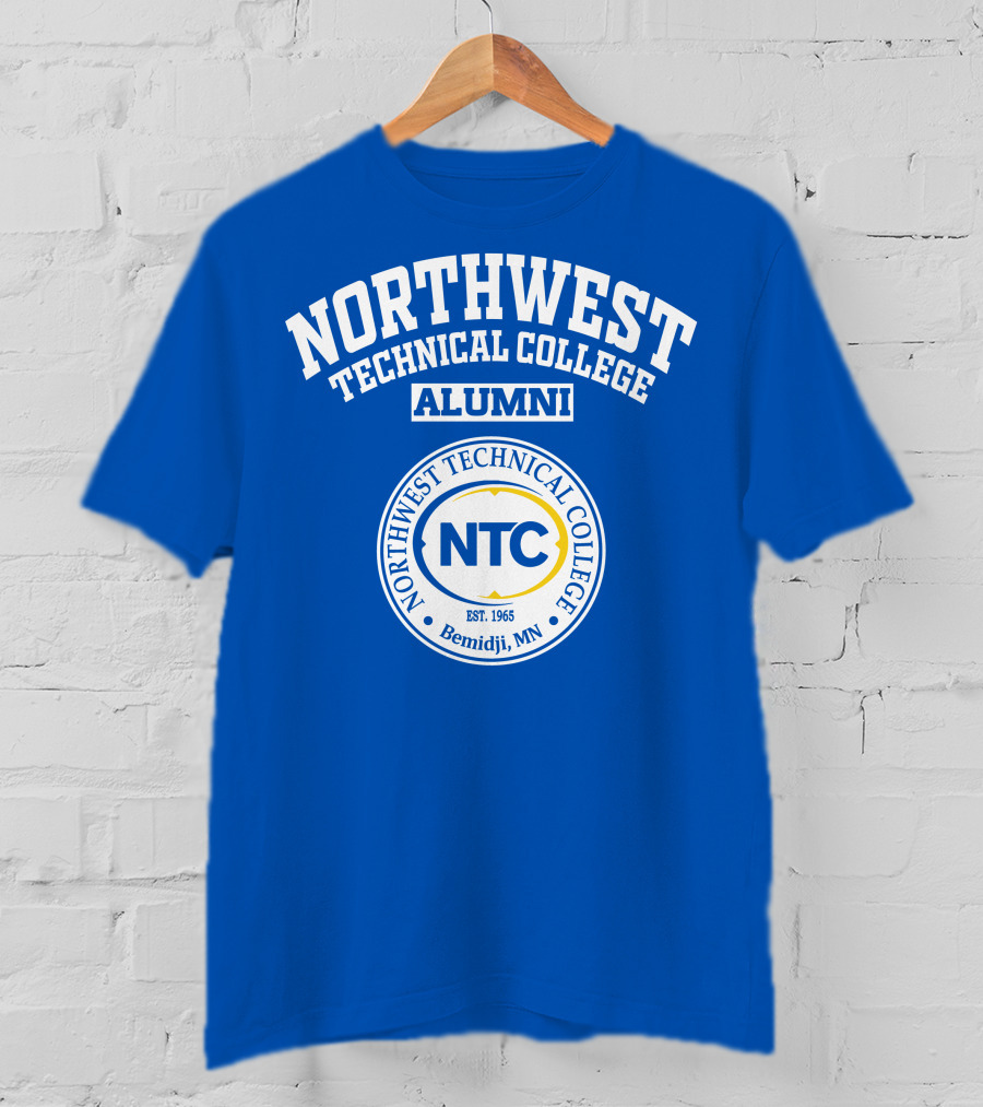 Northwest Technical College Alumni NTC Bemidji MN Est. 1965 T-Shirt