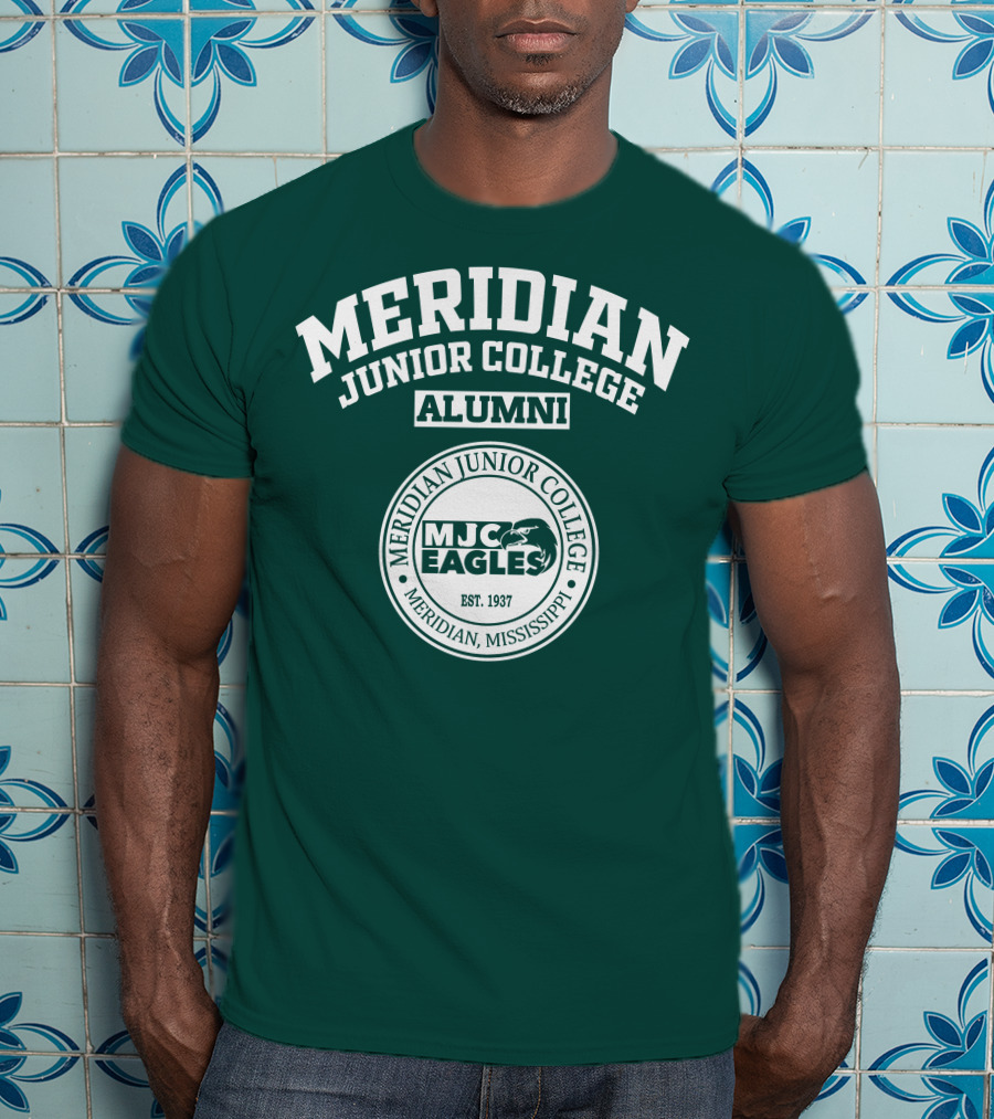 Meridian Junior College Alumni MJC Eagles Est. 1937 Meridian Mississippi T-Shirt