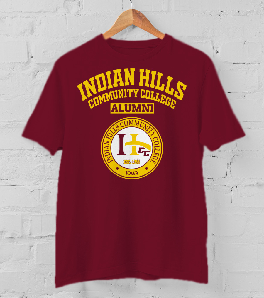 Indian Hills Community College Alumni Est. 1966 Iowa T-Shirt