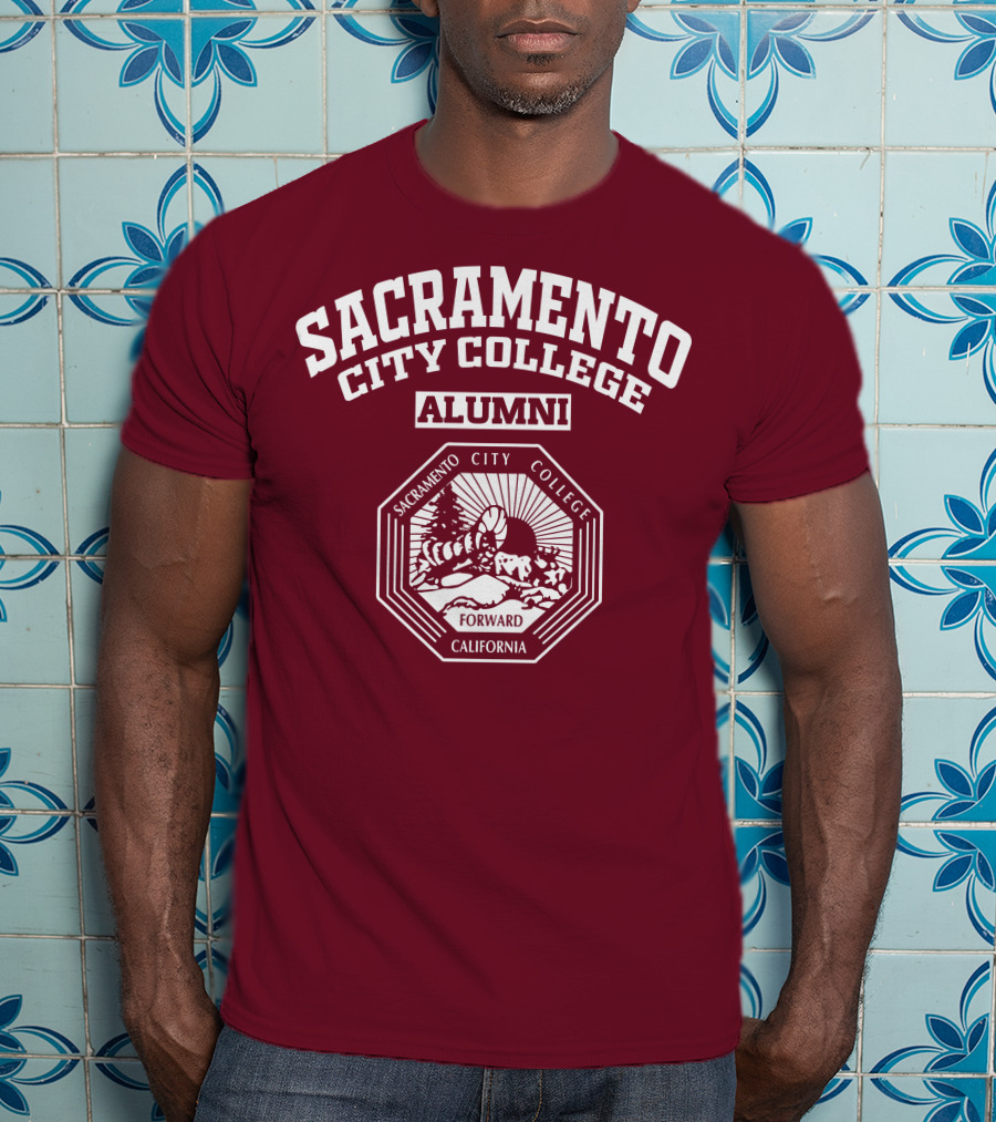 Sacramento City College Alumni Forward California T-Shirt