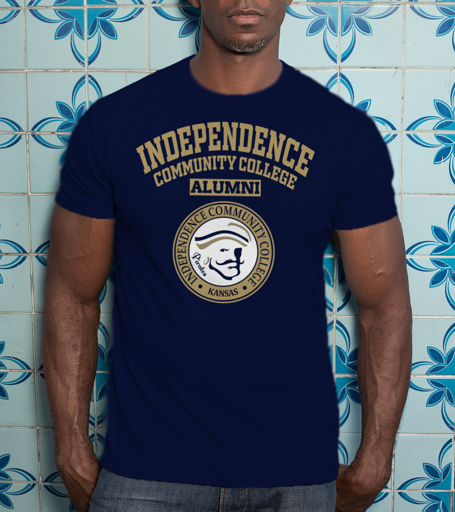 Independence Community College Alumni Kansas Pirates T-Shirt