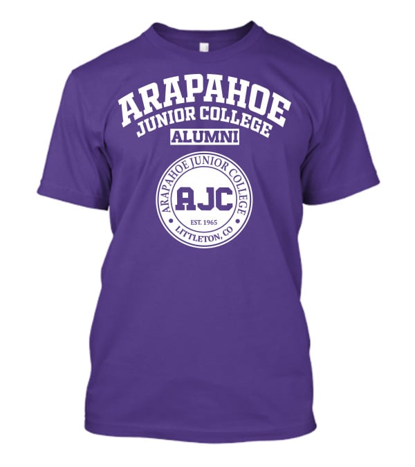 Arapahoe Junior College Alumni AJC Est 1965 Littleton CO T-Shirt