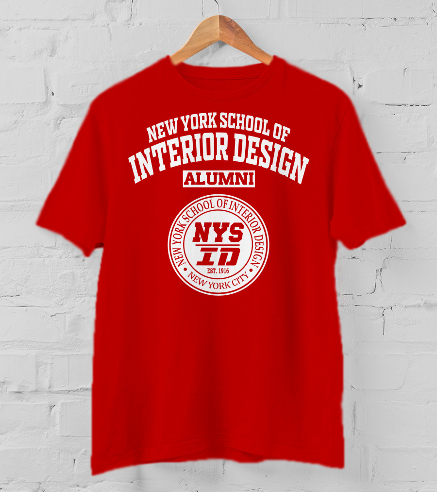 New York School Of Interior Design Alumni NYSID Est. 1916 New York City T-Shirt
