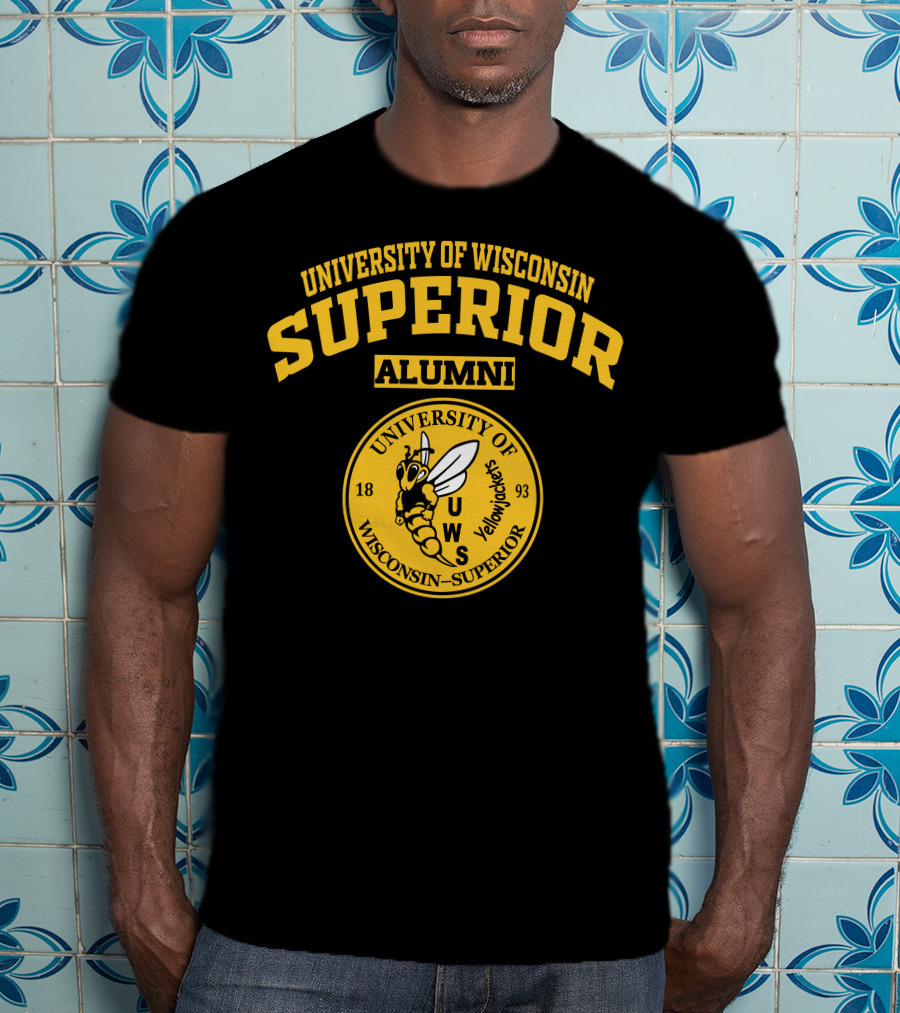 University Of Wisconsin Superior Alumni Uws Yellowjackets 1893 T-Shirt